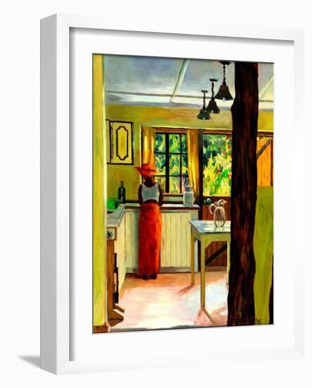 Kenyan Kitchen, 2013-Tilly Willis-Framed Giclee Print