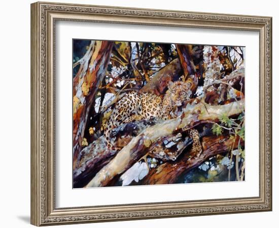 Kenyan Leopard, 1997-Odile Kidd-Framed Giclee Print