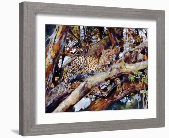 Kenyan Leopard, 1997-Odile Kidd-Framed Giclee Print