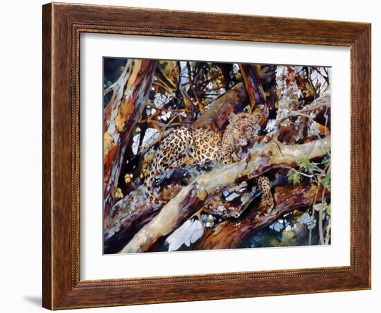 Kenyan Leopard, 1997-Odile Kidd-Framed Giclee Print