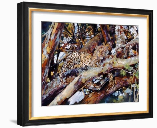 Kenyan Leopard, 1997-Odile Kidd-Framed Giclee Print