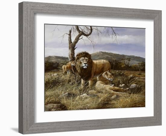 Kenyan Pride-Trevor V. Swanson-Framed Giclee Print