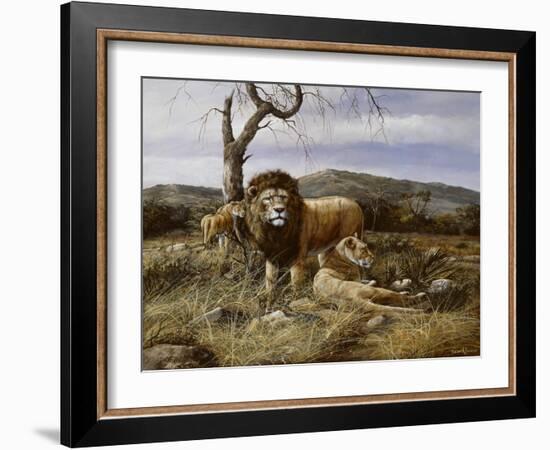 Kenyan Pride-Trevor V. Swanson-Framed Giclee Print