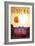 Kepler-16B Orbits a Pair of Stars in This Retro Space Poster-null-Framed Premium Giclee Print