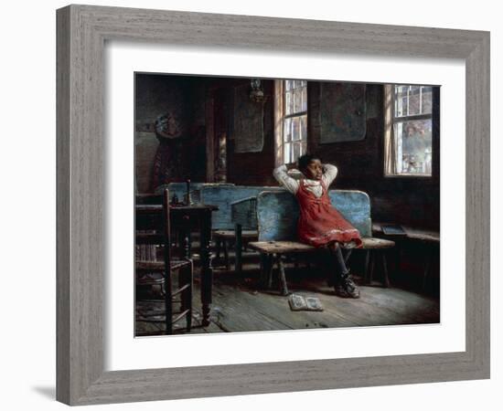 Kept In, 1888-Edward Lamson Henry-Framed Giclee Print