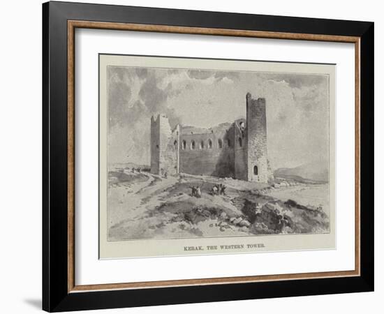 Kerak, the Western Tower-null-Framed Giclee Print