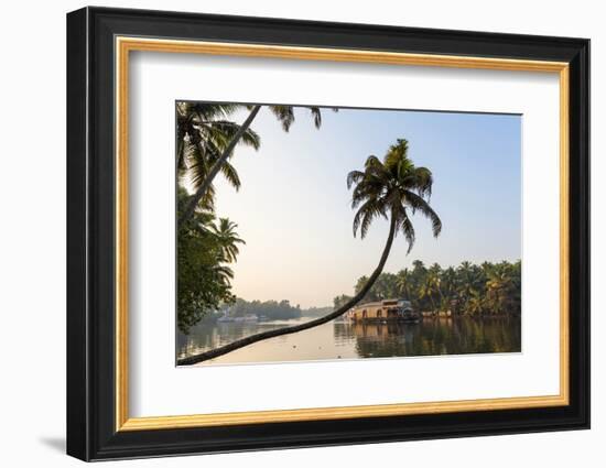 Kerala Backwaters Near Alleppey (Alappuzha), Kerala, India-Peter Adams-Framed Photographic Print