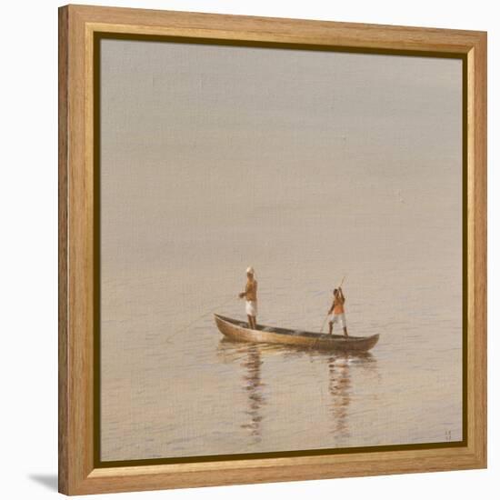 Kerala Fishermen-Lincoln Seligman-Framed Premier Image Canvas