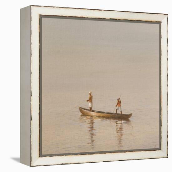 Kerala Fishermen-Lincoln Seligman-Framed Premier Image Canvas