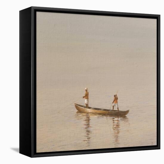 Kerala Fishermen-Lincoln Seligman-Framed Premier Image Canvas