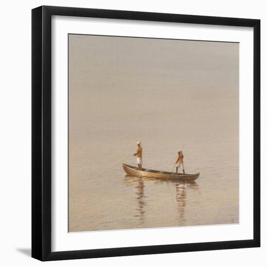 Kerala Fishermen-Lincoln Seligman-Framed Giclee Print