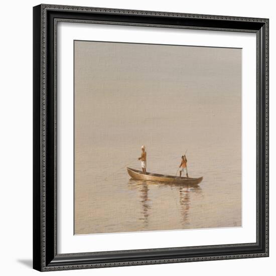 Kerala Fishermen-Lincoln Seligman-Framed Giclee Print