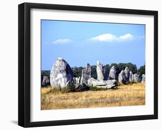 Kermario Alignments, Carnac, France-Peter Thompson-Framed Giclee Print