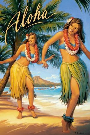 Hawaiian Culture Vintage Art Wall Art: Prints, Paintings