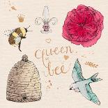 Queen Bee-Kerri Elliot-Art Print