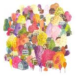 Autumn Village-Kerstin Stock-Art Print