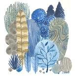 Blue Grey Trees-Kerstin Stock-Art Print