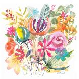 Good Mom Floral Bouquet-Kerstin Stock-Framed Art Print