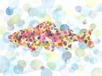 Three Folk Art Fish-Kerstin Stock-Art Print