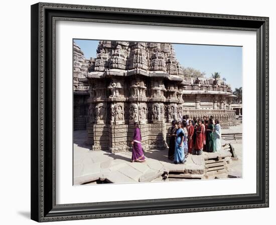 Keshava Temple Dedicated to Vishnu, Somnathpur, India-Richard Ashworth-Framed Photographic Print