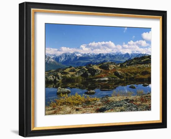 Kesugi Ridge, Denali National Park, Alaska, USA-Scott T. Smith-Framed Photographic Print