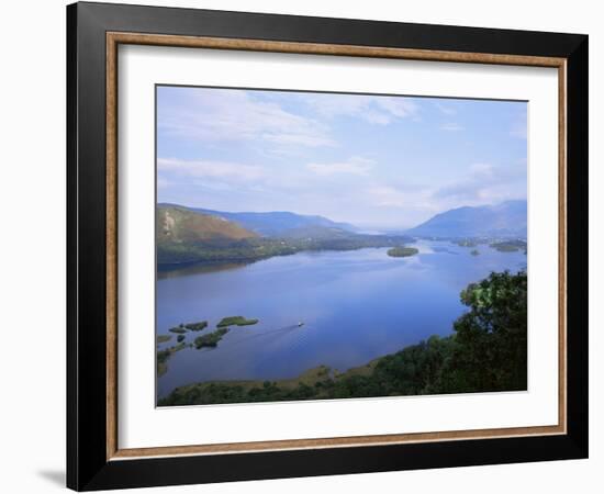 Keswick and Derwent Water from Surprise View, Lake District National Park, Cumbria, England-Neale Clarke-Framed Photographic Print