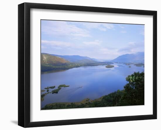 Keswick and Derwent Water from Surprise View, Lake District National Park, Cumbria, England-Neale Clarke-Framed Photographic Print