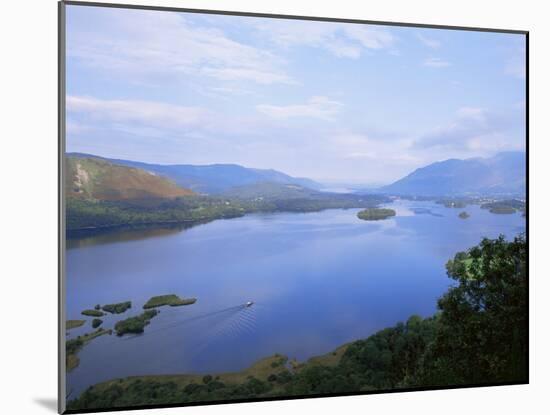 Keswick and Derwent Water from Surprise View, Lake District National Park, Cumbria, England-Neale Clarke-Mounted Photographic Print