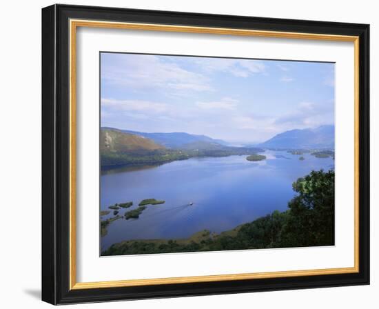 Keswick and Derwent Water from Surprise View, Lake District National Park, Cumbria, England-Neale Clarke-Framed Photographic Print