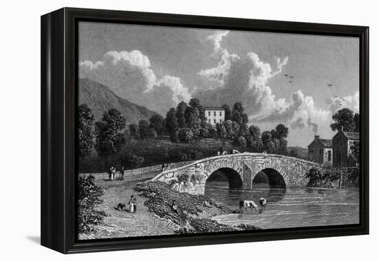 Keswick Bridge, Cumbria-W Westall-Framed Stretched Canvas