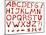 Ketchup Alphabet-timbrk-Mounted Art Print