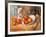 Kettle Glass and Plate with Fruit-Paul Cézanne-Framed Art Print