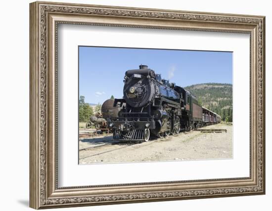 Kettle Valley Steam Railway, Summerland, British Columbia, Canada-Michael DeFreitas-Framed Photographic Print