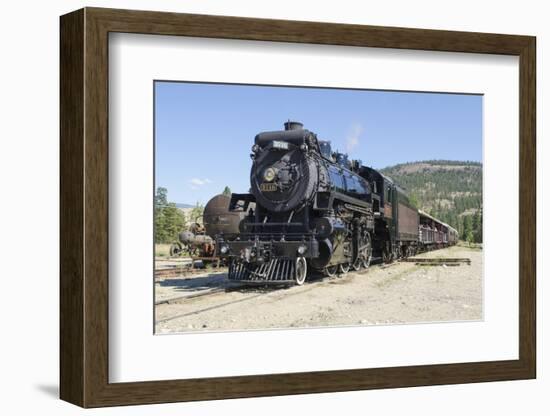 Kettle Valley Steam Railway, Summerland, British Columbia, Canada-Michael DeFreitas-Framed Photographic Print