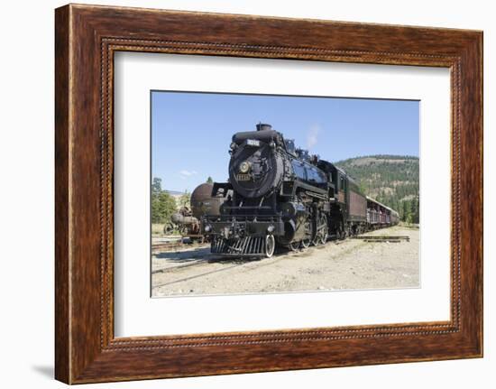 Kettle Valley Steam Railway, Summerland, British Columbia, Canada-Michael DeFreitas-Framed Photographic Print