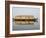 Kettuvallum on Lagoon in Backwaters, Kumarakom, Kerala, India, Asia-Annie Owen-Framed Photographic Print