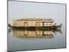 Kettuvallum on Lagoon in Backwaters, Kumarakom, Kerala, India, Asia-Annie Owen-Mounted Photographic Print