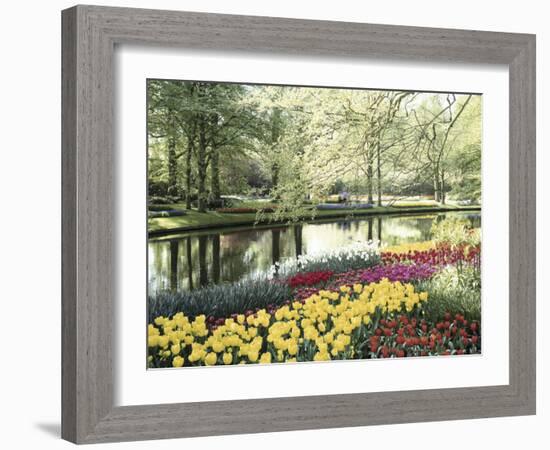 Keukenhof Gardens, Lissa, Netherlands-null-Framed Photographic Print