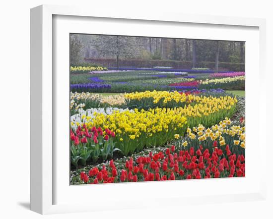 Keukenhof Gardens, Lisse, Netherlands, Holland-Adam Jones-Framed Photographic Print