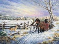 Sleigh Ride Home-Kevin Dodds-Giclee Print