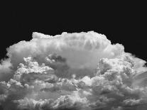 New Mexico Cloud Thunderhead Landscape Abstract in Black and White, New Mexico-Kevin Lange-Photographic Print