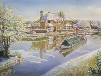 Kate Boat on the Grand Union Canal, 2001-Kevin Parrish-Giclee Print