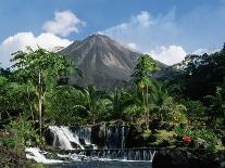 Tabacon Hot Springs and Volcan Arenal-Kevin Schafer-Photographic Print