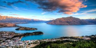 Queenstown Sunset-KevinXiong-Photographic Print