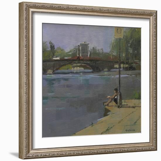 Kew Bridge, 2009-Pat Maclaurin-Framed Giclee Print