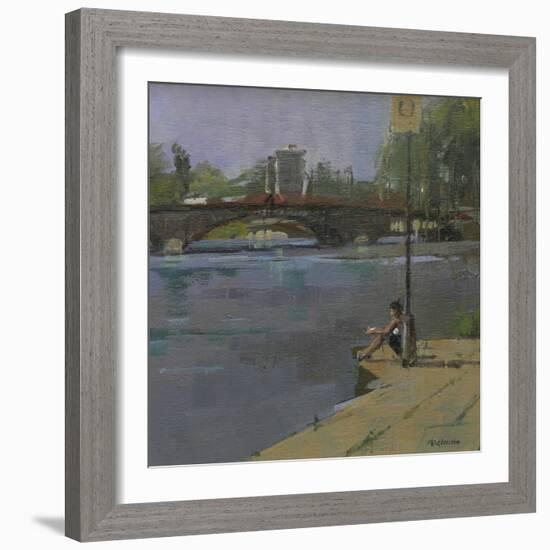 Kew Bridge, 2009-Pat Maclaurin-Framed Giclee Print