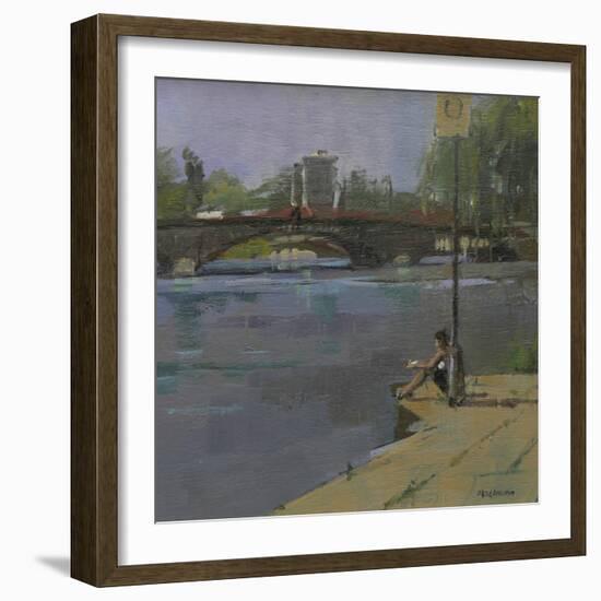 Kew Bridge, 2009-Pat Maclaurin-Framed Giclee Print