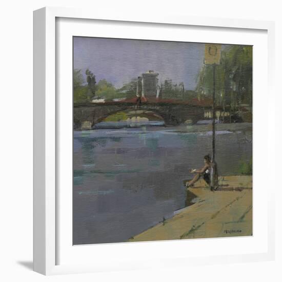 Kew Bridge, 2009-Pat Maclaurin-Framed Giclee Print