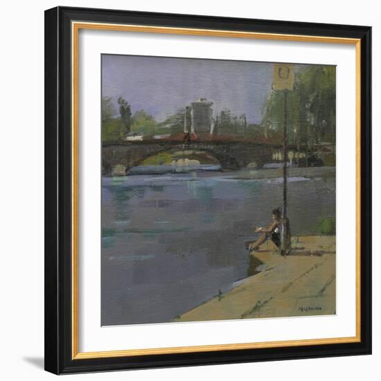 Kew Bridge, 2009-Pat Maclaurin-Framed Giclee Print