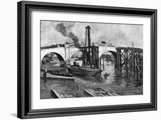 Kew Bridge Goes-Warwick Goble-Framed Art Print